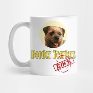 Border Terriers Rock! Mug